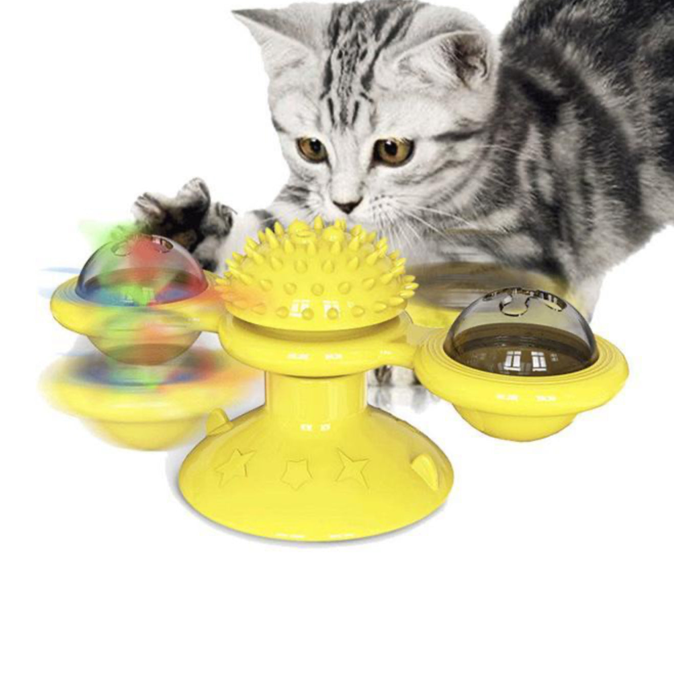 Cat Windmill Toy